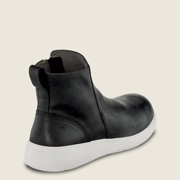 Red Wing Work Boots Black - Red Wing Womens Zero-g Lite - 5-inch Side-zip Safety Toe - TUMPK-7963